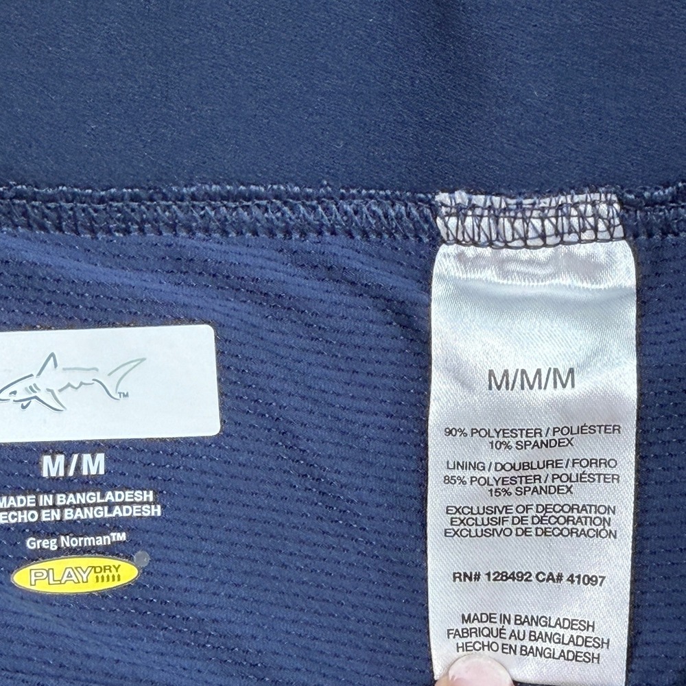 Greg Norman Golf Skort Athletic Tennis Skirt Womens Medium Navy Blue PlayDry - Picture 3 of 7